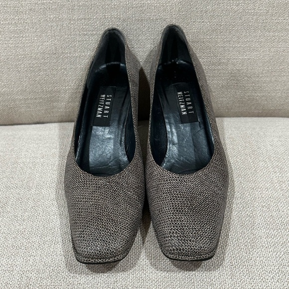 Stuart Weitzman Snakeskin Print Vintage Pumps Women's Size 9 - Picture 1 of 7